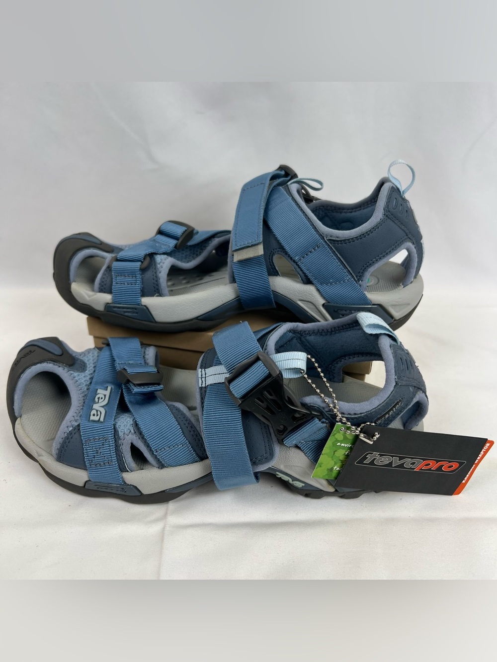 Teva Karnali Wraptor Blue Performance Sandals women size 8 Brand New w/Tags